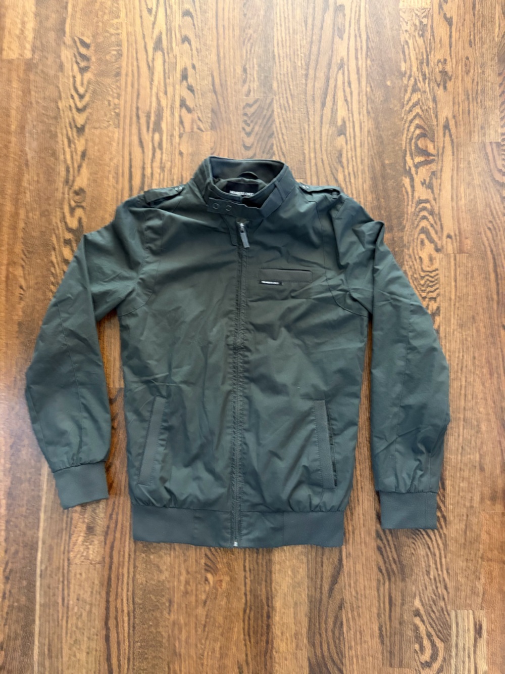 Members Only Black Military Field Jacket